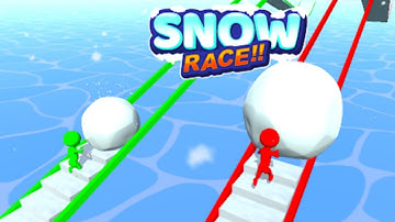 Snow Race! - Walkthrough Guide Android Casual Game (Android, iOS) #walkthrough #gaming #1