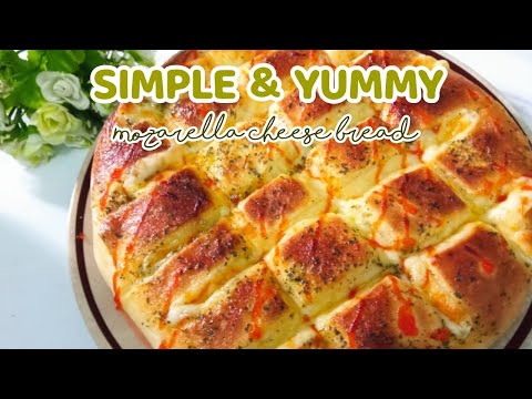 ROTI KEJU MOZARELLA - Simple & Yummy || Mozarella Cheese Bread