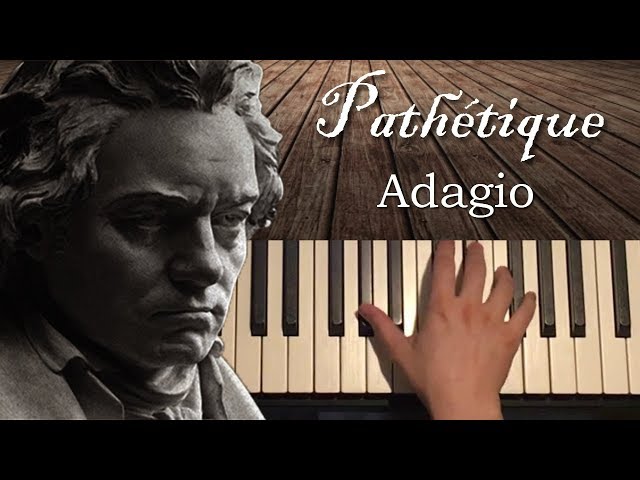 Beethoven - Pathétique Sonata - 2nd Movement (Piano Tutorial Lesson) class=