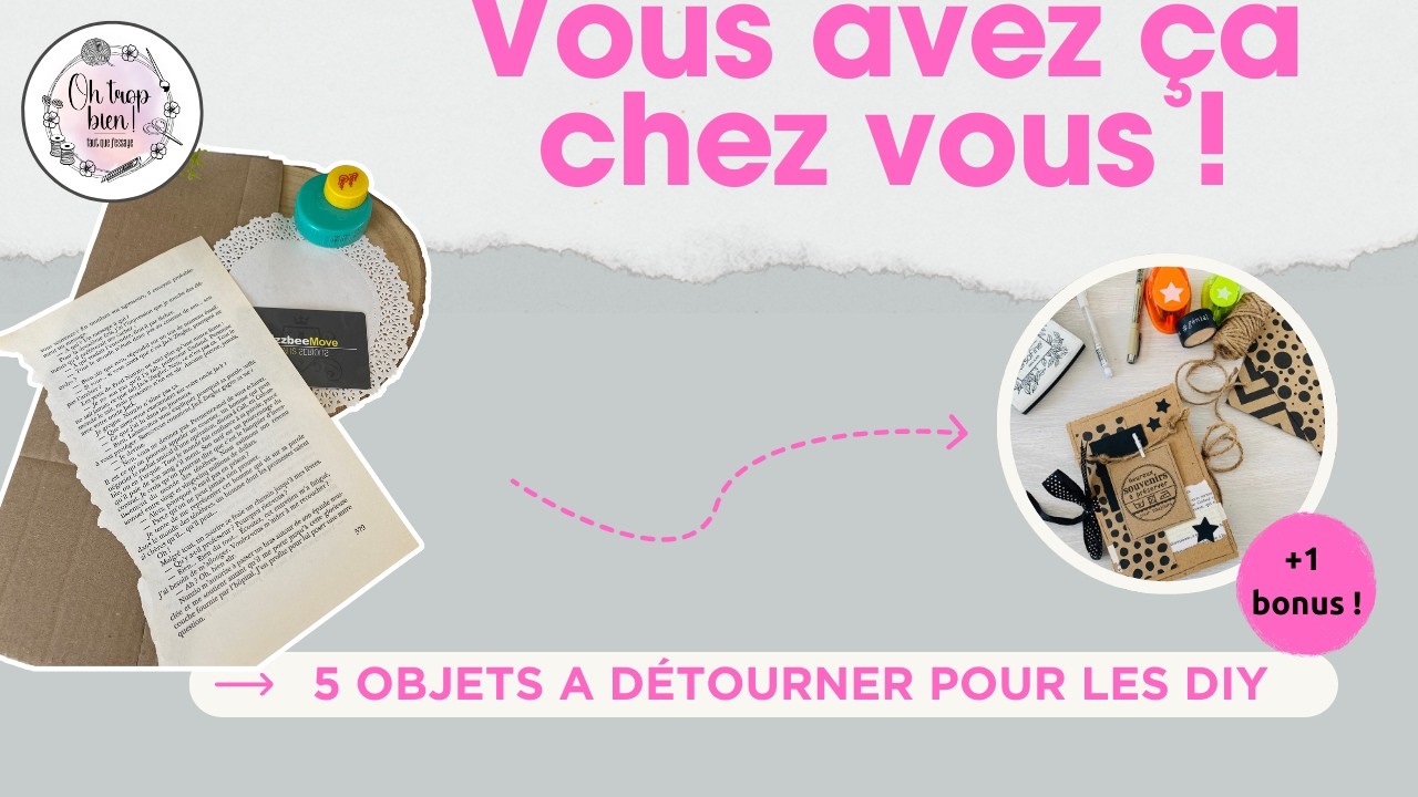 SYSTEME D DIY - 5 objets du quotidien à détourner