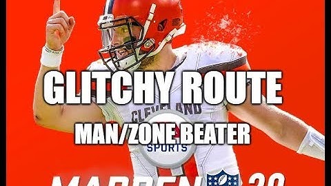 Madden 20 Glitches Cheats and Tips - Glitchy Route - Single Back