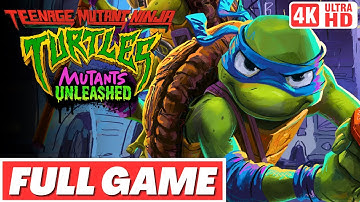TEENAGE MUTANT NINJA TURTLES: MUTANTS UNLEASHED Gameplay Walkthrough FULL GAME - No Commentary