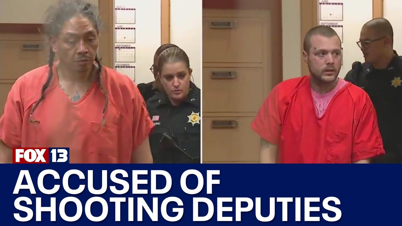 Men accused of shooting at deputies plead not guilty | FOX 13 Seattle ...