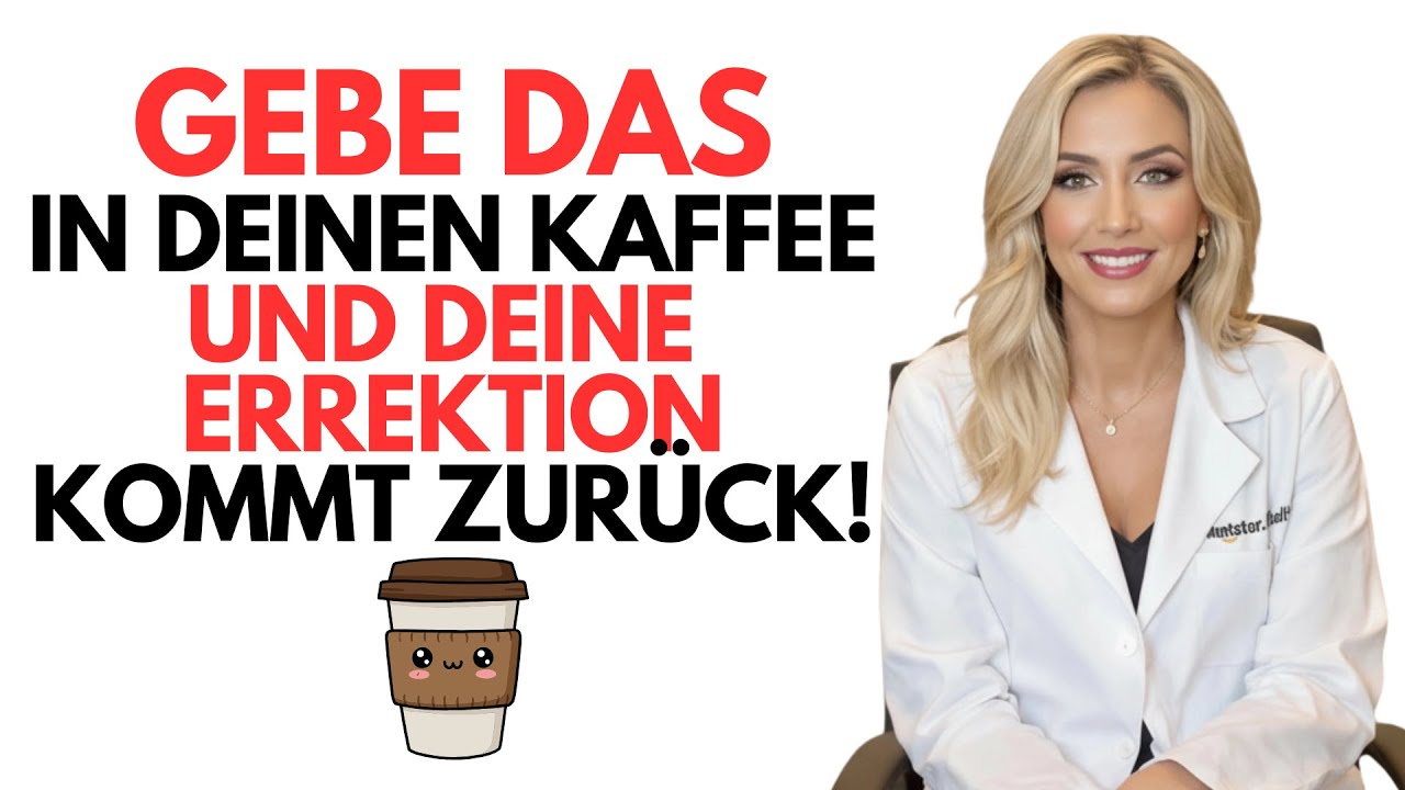Urologin: GEBE das in deinen KAFFEE und deine ERREKTION kommt zurück!