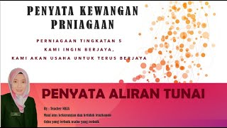 PENYATA KEWANGAN - PENYATA ALIRAN TUNAI