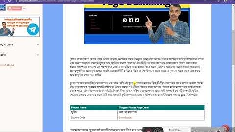 How To Create A Custom Footer For Your Blogger Website || creater footer page blogger