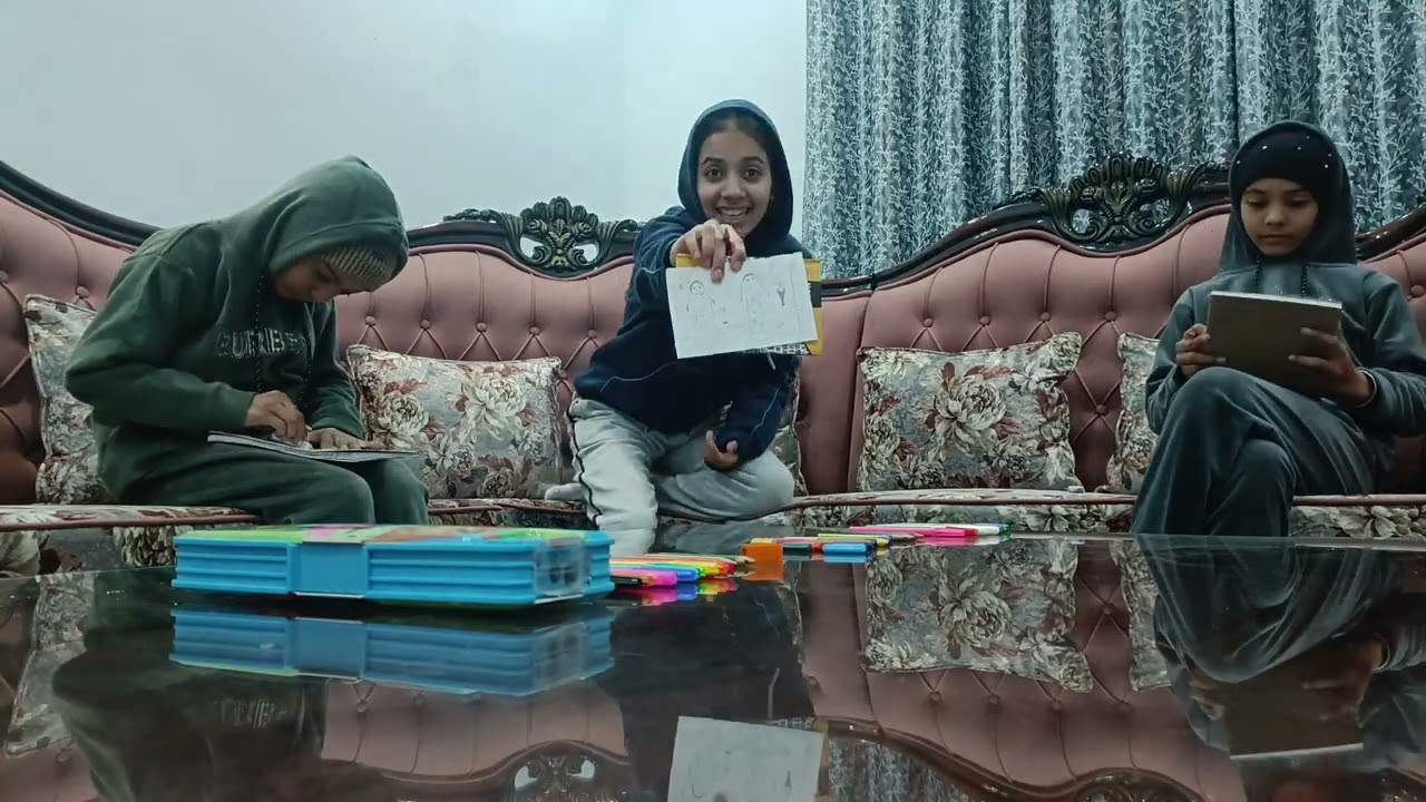 Fun day at home 🏡