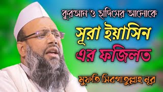 Bangla Waz 2023 || Mufti Sibgatullah Nur || মুফতি সিবগাতুল্লাহ নূর || কুরআনের সূরা সমূহের ফজিলত |