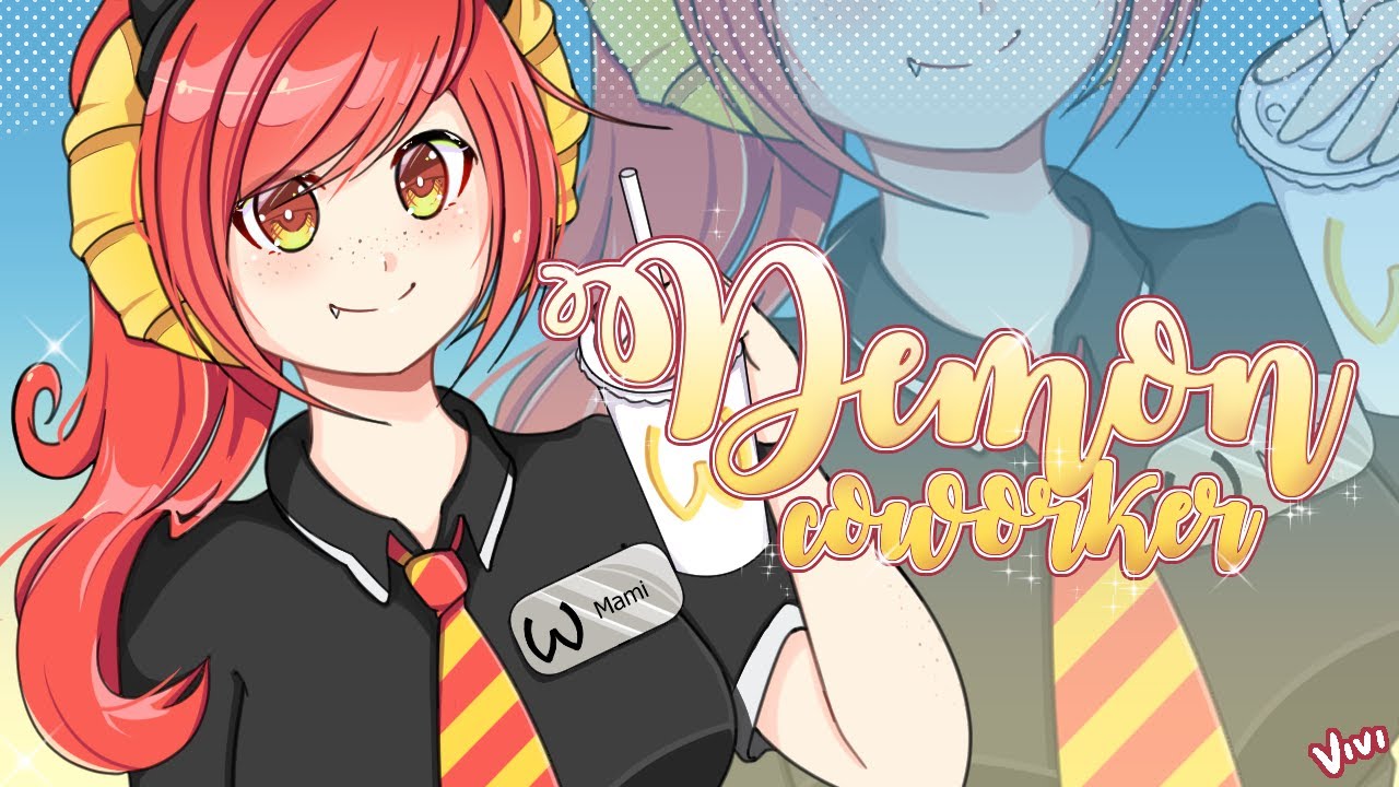 [ASMR] Demon Coworker Eats Your Bad Thoughts [Demon/Mind Eating]