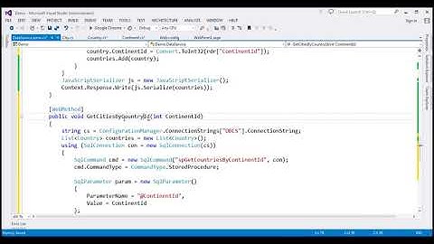Cascading dropdownlist using jquery and asp net