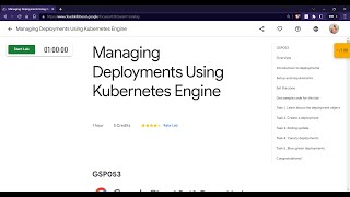 Managing Deployments Using Kubernetes Engine | GCCP #lab_solution