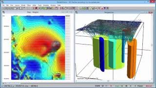 Magnetic component visualisation for depth estimation in ModelVision