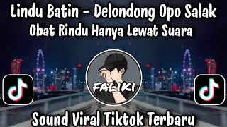 LINDU BATIN - OBAT RINDU HANYA LEWAT SUARA - DELONDONG OPO SALAK / SOUND VIRAL TIKTOK TERBARU 2026 