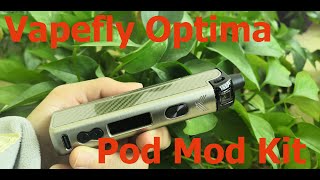 Vapefly Optima Kit 80W 3.5ml Pod Mod Kit single 18650 battery Vapefly Optima Kit 80W 3.5ml Pod Mod Kit single 18650 battery