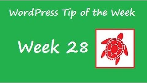 WordPress Tip of the Week - Week 28 - How to Remove Breadcrumbs in Woocommerce