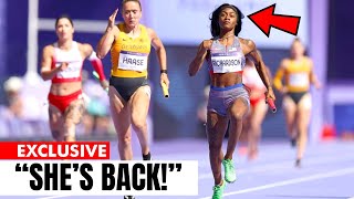 Sha'Carri Richardson DESTROYS Everyone in Women's 4x100 Metres!!