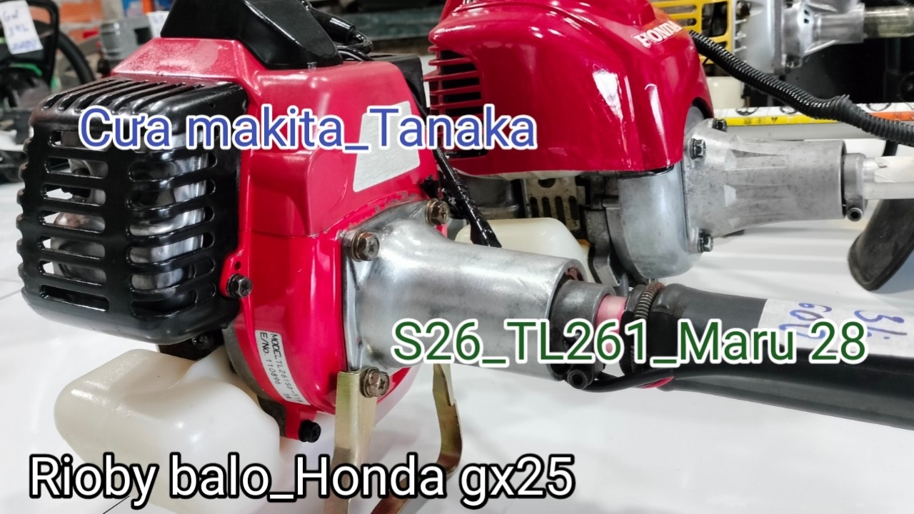 10/2 Lô G máy nhật bãi/0913136620/ Balo rioby_HONDA GX25_TL261_SDW S26_Maru 28_TG24_Makita_Echo