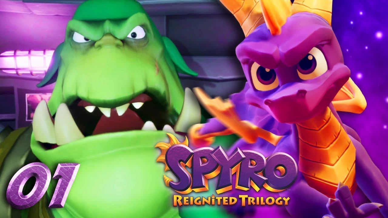 FIRST TIME SPYRO PLAYER!! | Spyro Reignited Trilogy [1-01] - Cyber Crisis