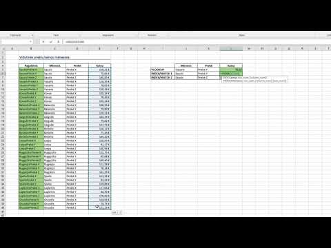 Video: Kaip „Excel“naudojate paieškos vedlį?