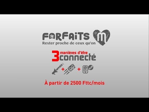 Les Forfaits M - 3 manières d'être connecté