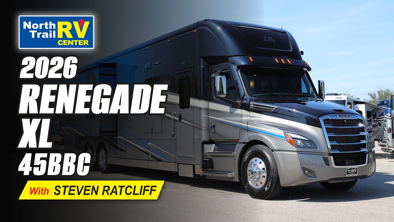 Автодом Renegade XL 45BBC Super C 2026 года выпуска | Характеристики, оправдывающие цену