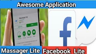 Massnger Lite  Facebook Lite                        اپلیکیشن مسنجر لایت  فسبوک لایت