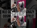 NLE CHOPPA Goes CRAZY On DJ COSMIC KEV! (REMIX)