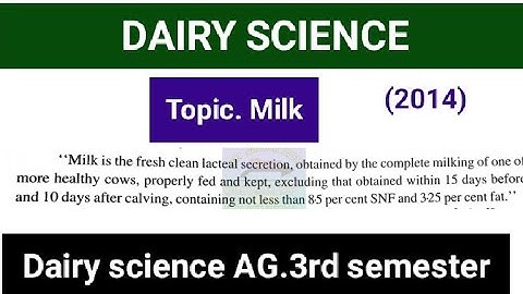 #dairy_science BSC AG.3rd Semester