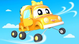 Flying a kite with Baby Cars! | Baby Trucks | Car City World App