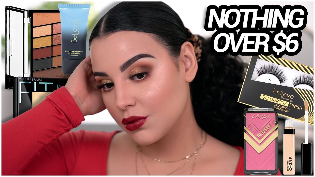 Full Face Using Nothing Over $6 | Affordable Makeup Tutorial 2019