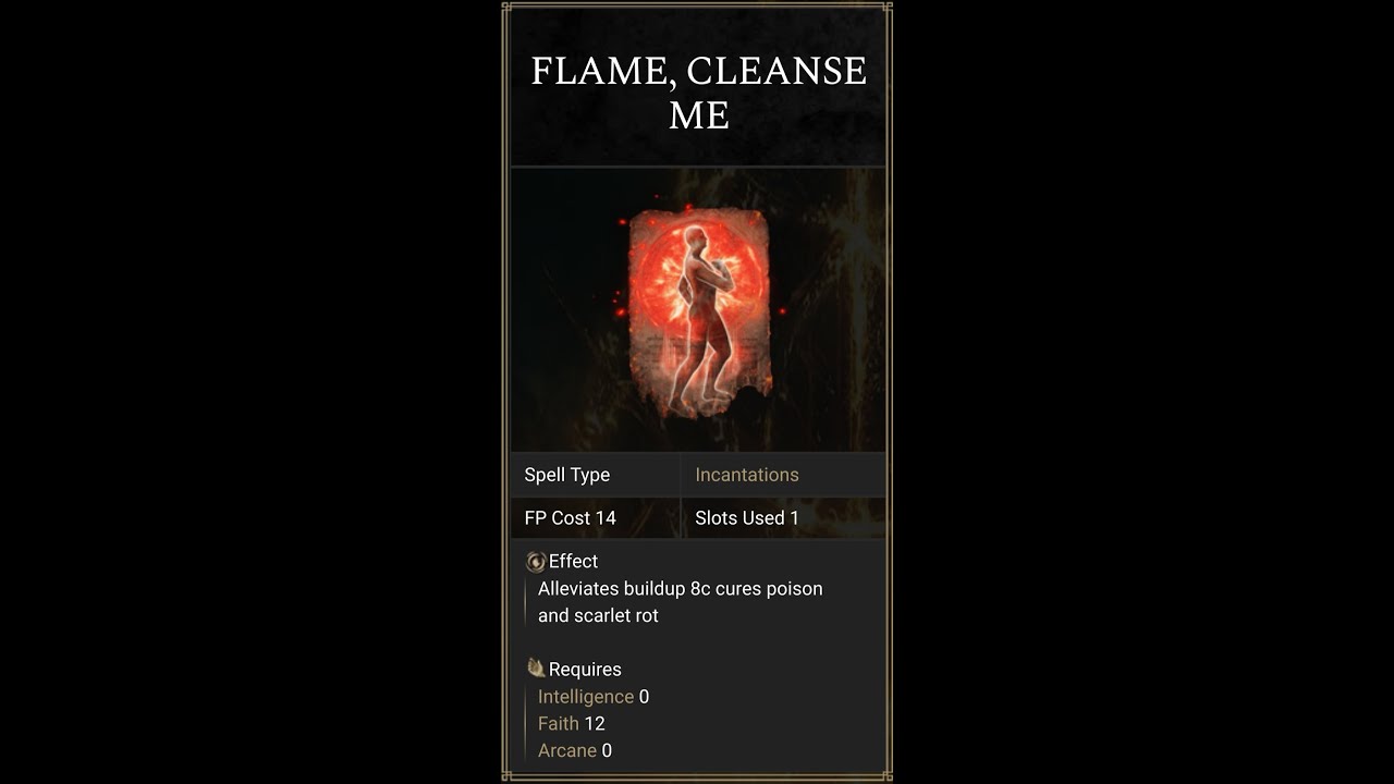 Elden Ring Where to find Flame,Cleanse Me YouTube
