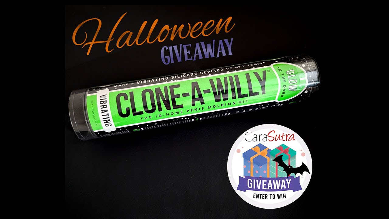 Win a Glow in the Dark Vibrating Clone-A-Willy Kit with Cara Sutra! 💚 Halloween 2025 Giveaway 🎃🎁