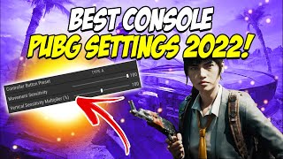BEST Console PUBG Settings 2022! - GaGOD