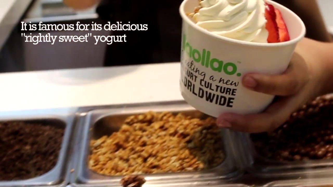 Llao Llao Frozen Yogurt in Philippines YouTube