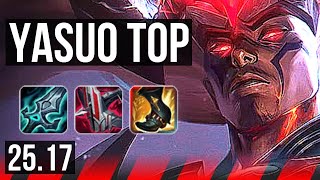 YASUO vs MORDEKAISER (TOP) | NA Master | 25.17