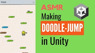 Making Doodle-Jump in Unity - Asmr Keyboard Sound screenshot 1