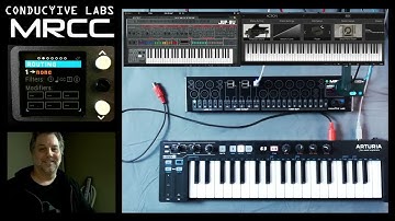 MRCC #5 - Controlling Soft Synths on the PC using "Virtual" USB MIDI Cables