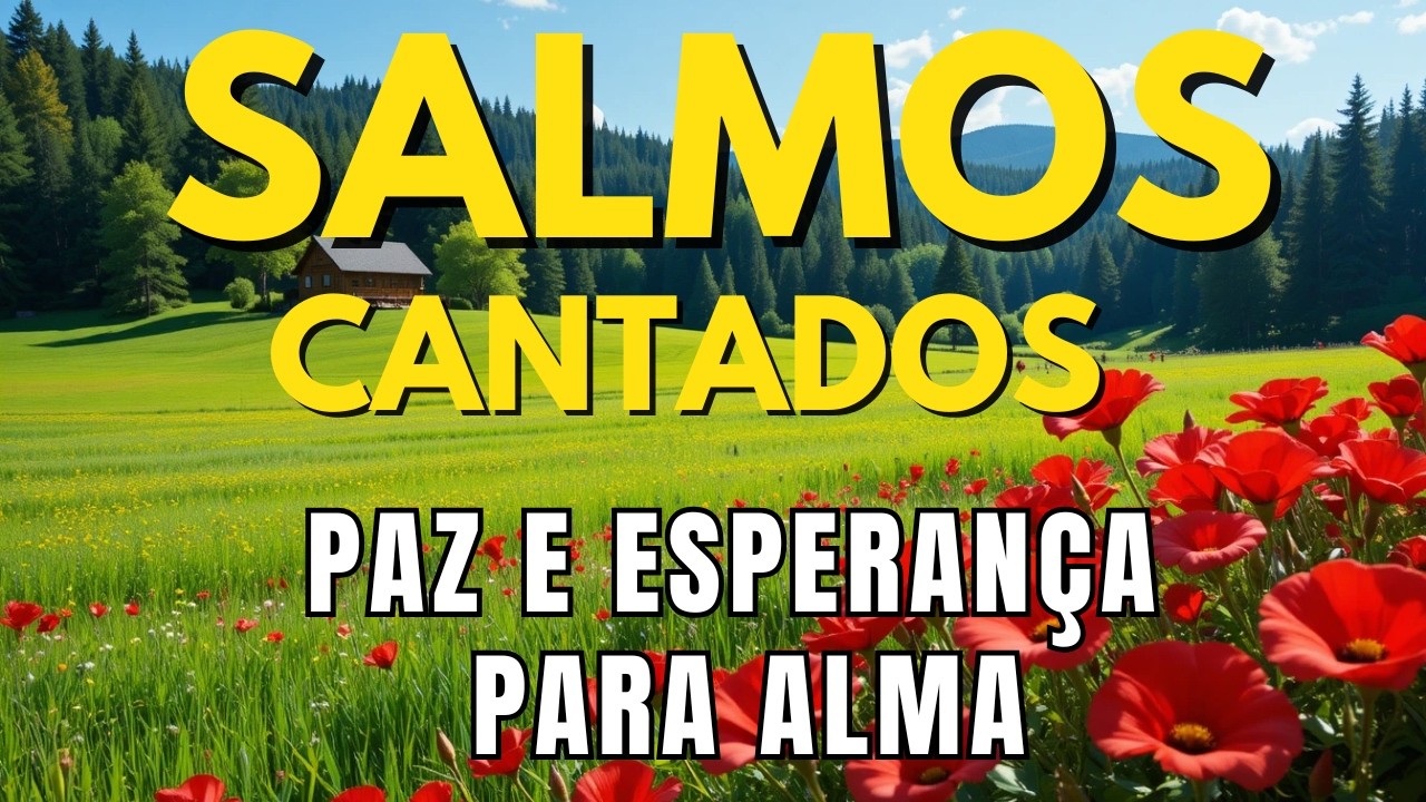 1 HORA DE SALMOS CANTADOS PAZ E ESPERANÇA PARA A ALMA | Bíblia em ...