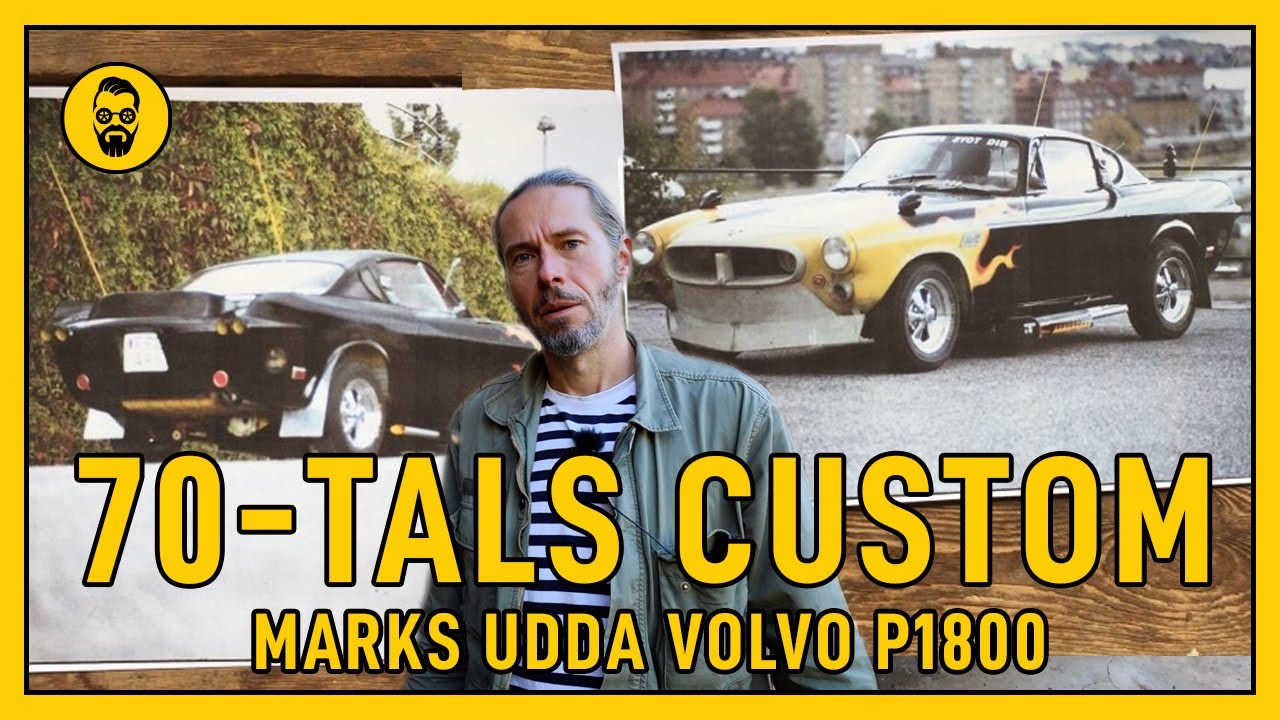 Volvo P1800 byggd av 16-åring på 70-talet