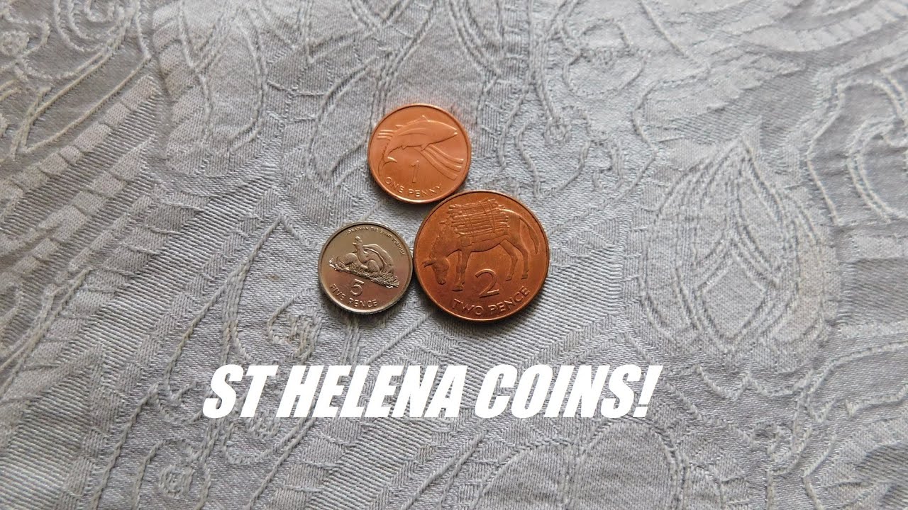 St Helena small change coins! 