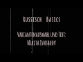 Russisch Basics