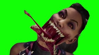 Mortal Kombat 1 Mileena green screen