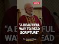 A Beautiful Way To Read Scripture
