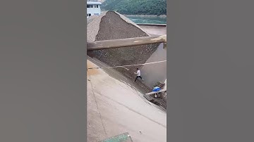 #船舶卸货减压视频The entire process of decompression during ship unloading! #ShipUnloading