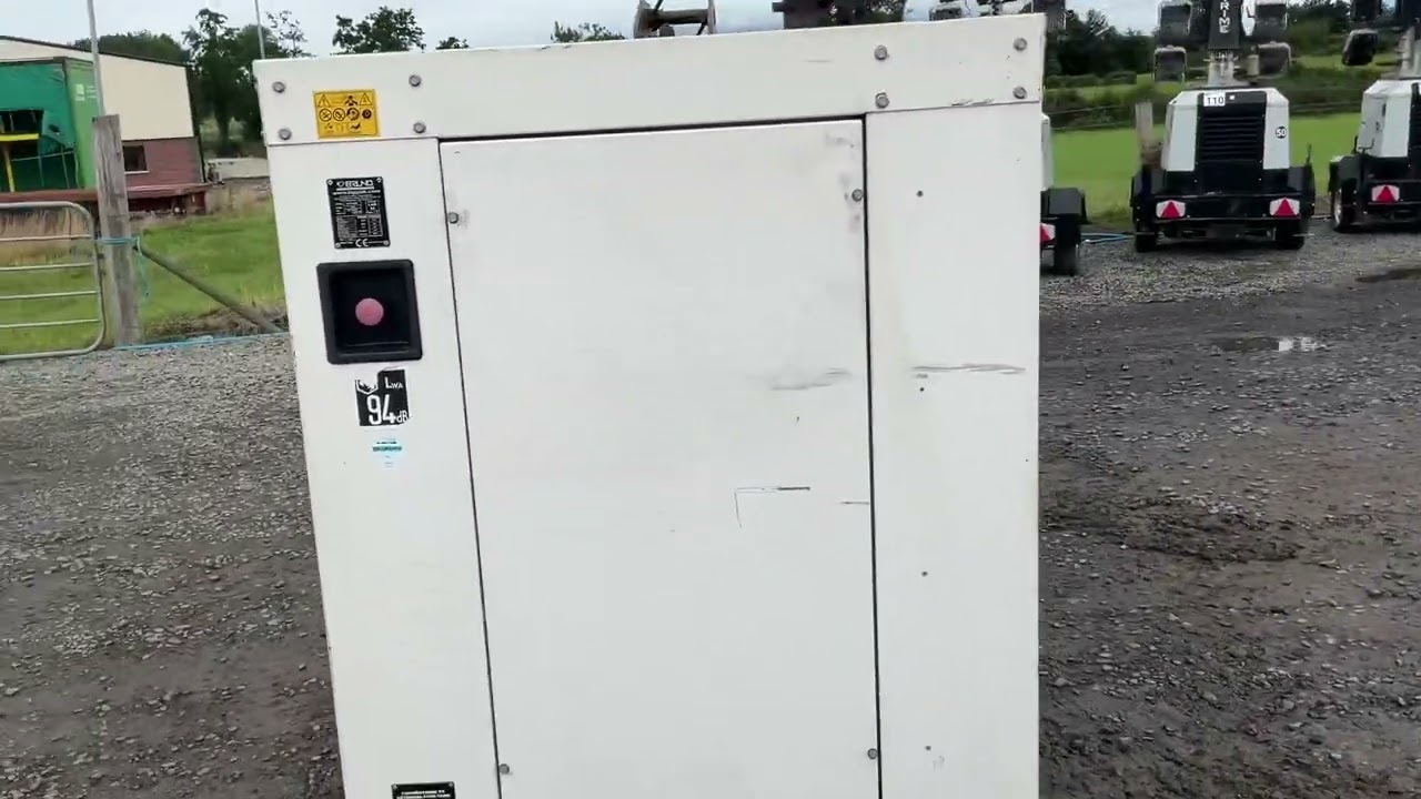 Bruno 100kva super silent diesel generator 