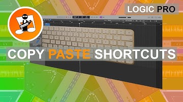 Logic Pro-snelkoppelingen - kopiëren en plakken