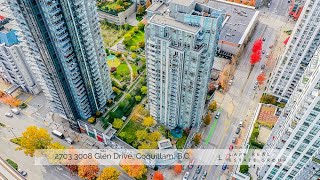 Coquitlam Condo 4K Cinematic Video Tour | 2703 3008 Glen Drive, Coquitlam | Lapp Real Estate Group