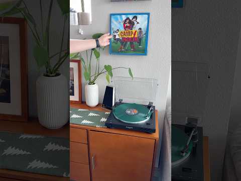 UNBOXING Camp Rock Soundtrack On Transparent Green Vinyl Camprock Vinyl Record Unboxing