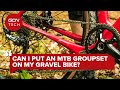 Can You Use A Mountain Bike Groupset On A Gravel Bike? | GCN Tech Clinic