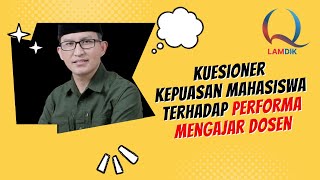 Kuesioner Survei Kepuasan Mahasiswa Terhadap Performa Mengajar Dosen